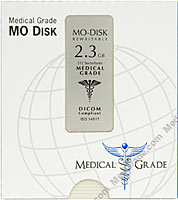 Medical Grade 2.3 GB MO Disk R/W